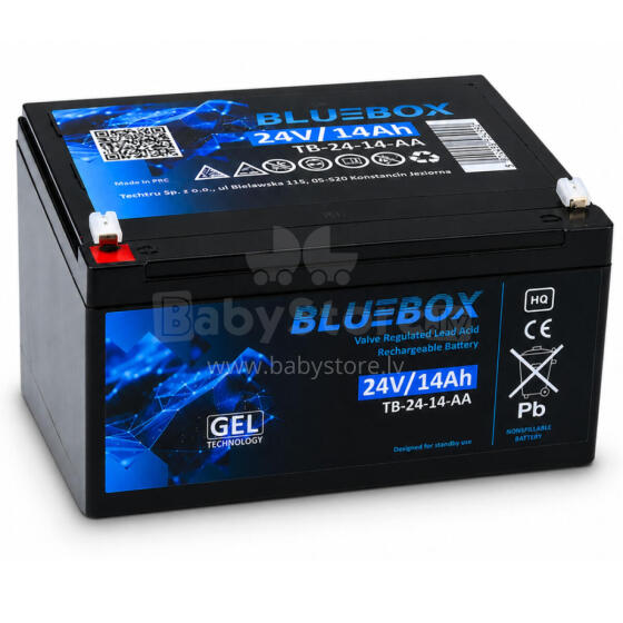 BLUEBOX Gelio Akumuliatorius VRLA AGM 24V14Ah Automobilių Akumuliatorius
