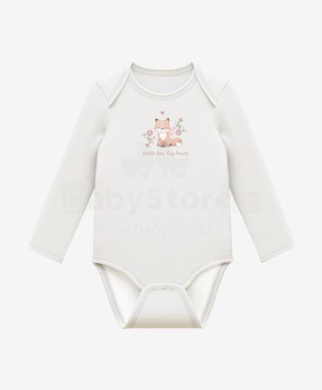So Cute Cotton Baby Body  Art.296919 100 % medvilninis bodis ilgomis rankovėmis (56–98 cm)