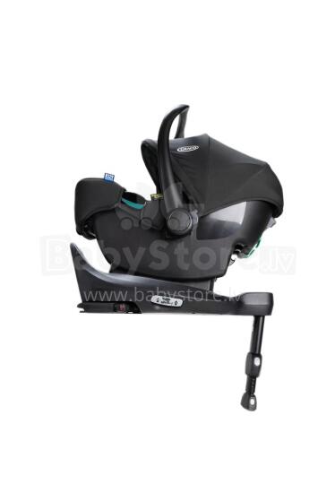 Graco Snuglite R129  40-75cm Art.296949 Midnight Snugturn car seat with base 0-13 kg