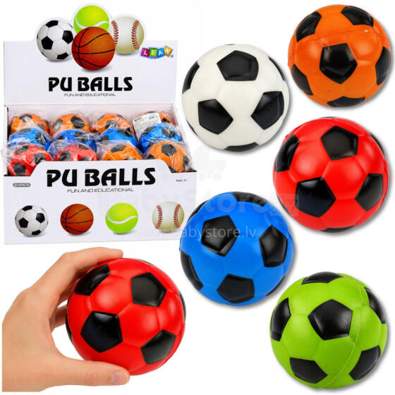 Putų kamuolys šokinėjantis minkymo smagumui futbolo kamuolys 6cm
