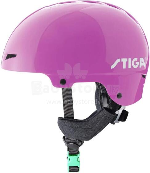 Stiga Play Plus Pink Art.297324 helmet for high-class protection