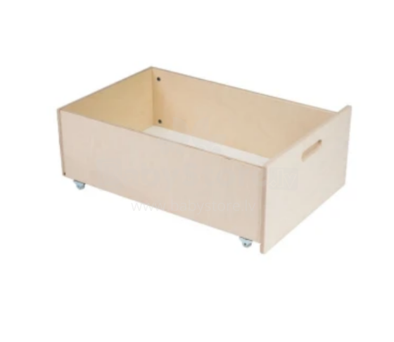 Waldin  Drawer 7 in 1 Collection Art.297554 Natural The storage drawer is compatible with both the classic 7-in-1 crib and the oval 7-in-1 crib.