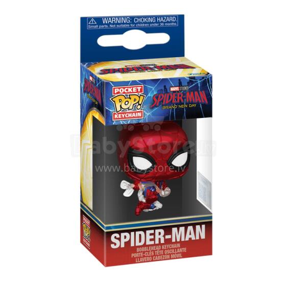 FUNKO POP! Keychain: Spider-Man (Brand New Day)