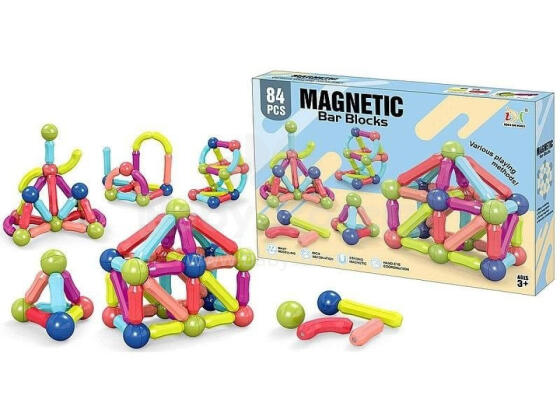 Bloks - 606944 - MAGNETINIAI - 84 vnt.