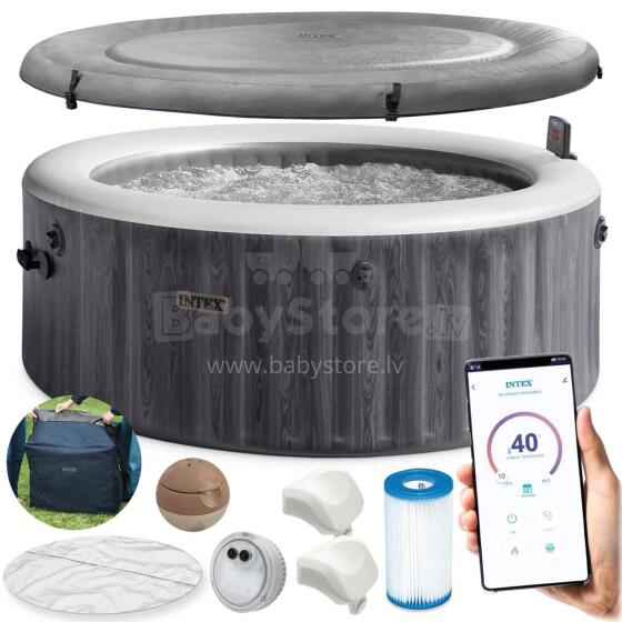 Išpūstas SPA su hidro masažu 4 žmonėms INTEX 28440NP