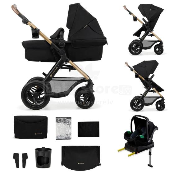 Kinderkraft Moov2 Air 4 in1 Art.297982 Black 3 viename kūdikio vežimėlis