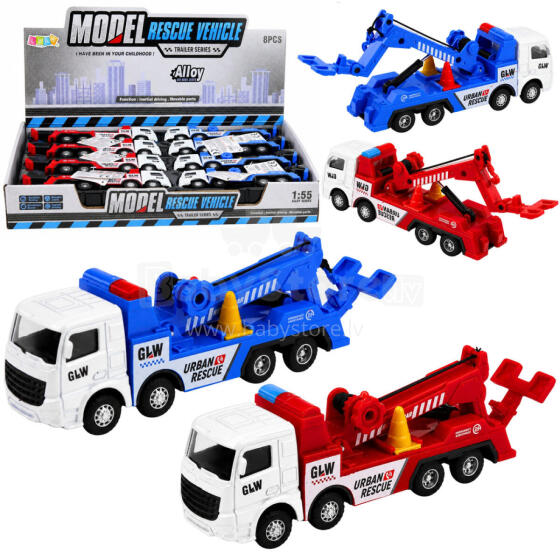 Boom Truck Metal Cab Adjustable Hook 1:55