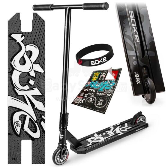 SOKE BOX Stunt Scooter Juodas