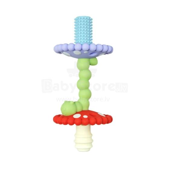 Silicone Baby Teether, Wand, Multicolour, RaZbaby