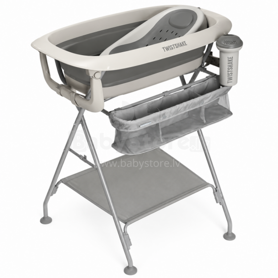Twistshake Luxury Bath Kit Art.298462 Faded Grey Modernus prabangus maudymosi komplektas