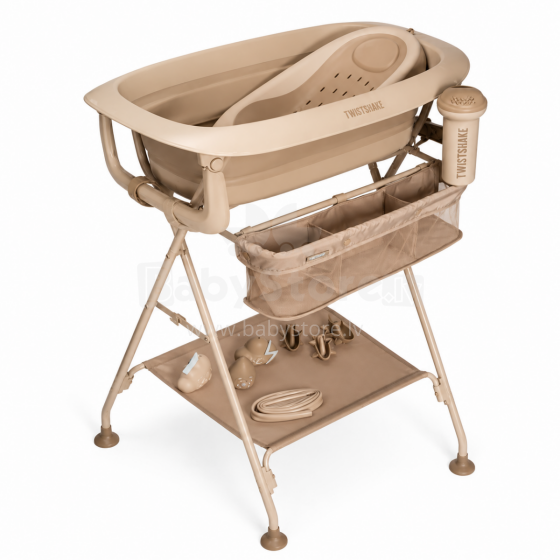 Twistshake Luxury Bath Kit Art.298463 Faded Mocha Modernus prabangus maudymosi komplektas