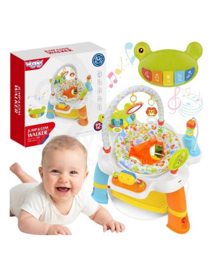 WOOPIE BABY Rotating Seat Interactive Activity Center 12m+