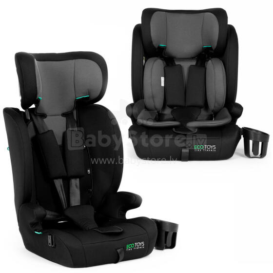 Automobilinis kėdutė vaikams, aukštis 76-150 cm R129, puodelio laikiklis ECOTOYS