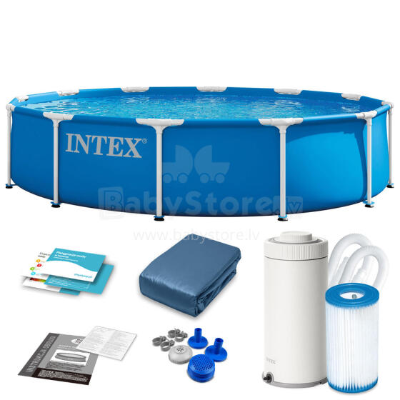Intex 28212ND 366 x 76 cm 10-in-1 rėminis baseinas
