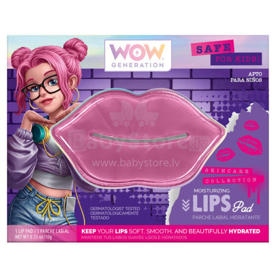 WOW GENERATION drėkinanti lūpų kaukė, WOW00136