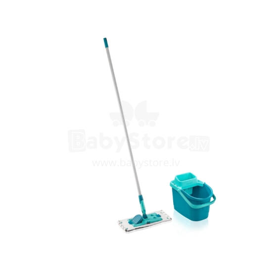 LEIFHEIT Floor cleaning set Clean&amp;amp;Compact
