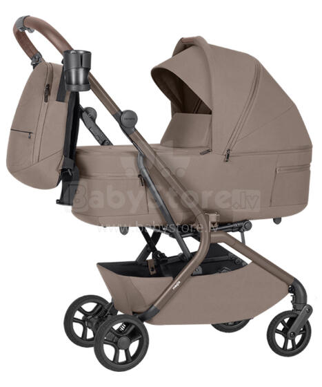 Vaikiškas vežimėlis 2in1 CARRELLO Magia CRL-6655 Cocoa Beige