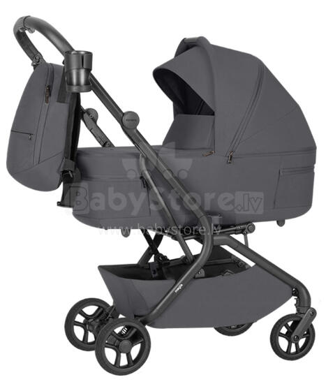 Vaikiškas vežimėlis 2in1 CARRELLO Magia CRL-6655 Elm Grey