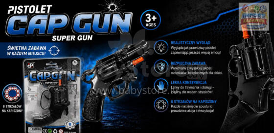 Imituojantis ginklas - 7489 - kepurė GUN
