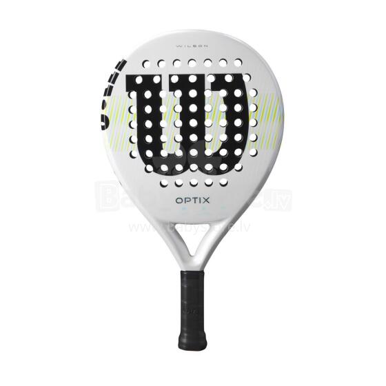 WILSON OPTIX V1 BALTA PADEL RAKETĖ