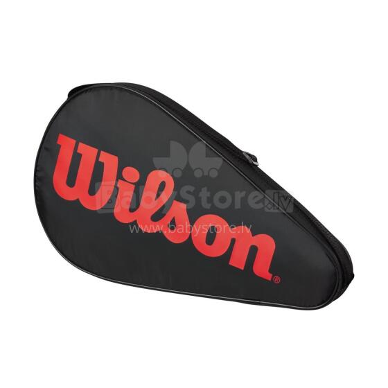 WILSON PADEL DANGTIS JUODAS/INFRARAUDONAS
