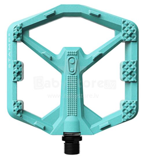 CRANKBROTHERS STAMP 0 LARGE TURQUOISE Pedals