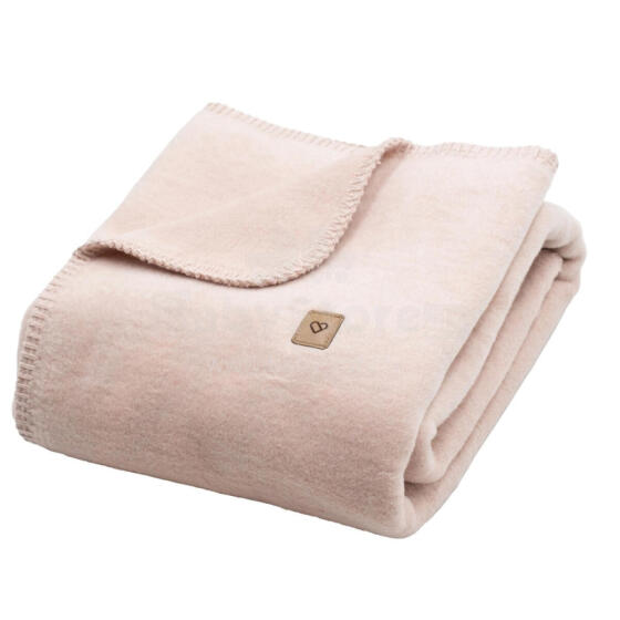 Blanket - OSLO - ONE COLOR - size 75x100 - DIRTY PINK