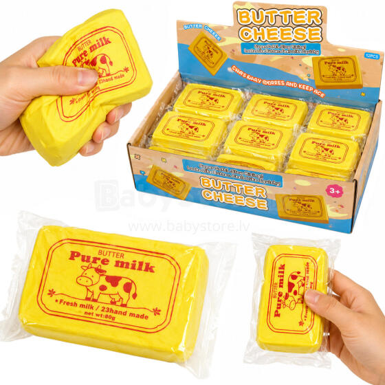 GNIOTEK SQUISHY MASŁO KOSTKA