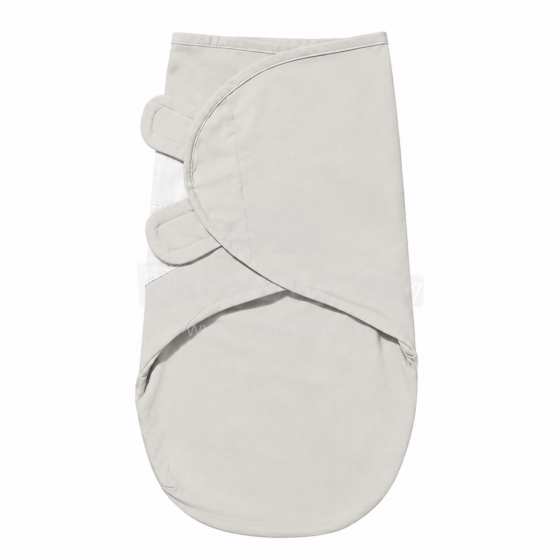 Summer Infant Art.299915 Swaddle Me Gray Medvilninis vystyklas patogiam miegui; tinka vynioti 3,2–6,4 kg svorio kūdikius