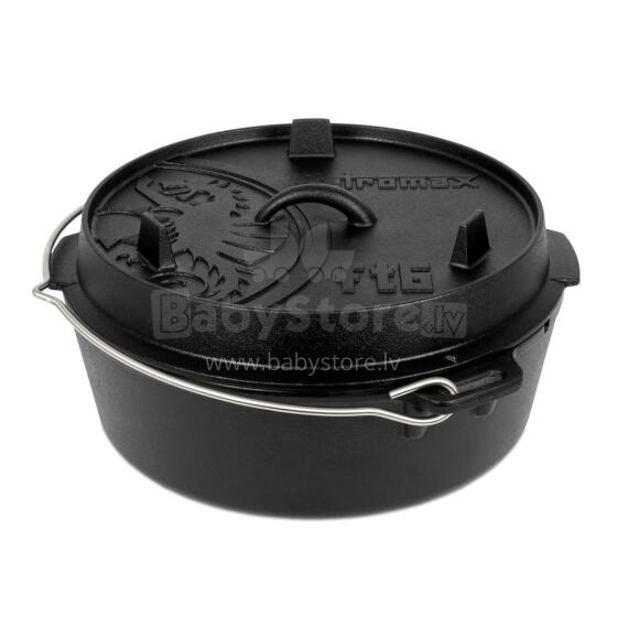 PETROMAX Dutch Oven ft6 with a flat base