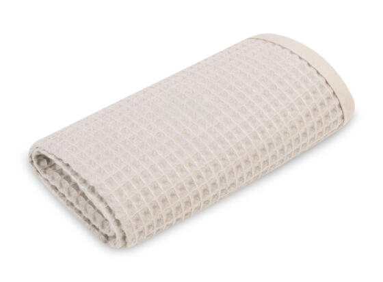 HAND TOWEL WAFFLE BEIGE 30X50