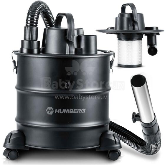 Kaminų, grotelių ir židinių pelenų siurblys 1000W HM-405
