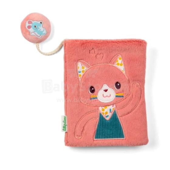 Fabric photo album - Jeanne the cat