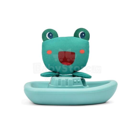 Bath toys - Floating boat - James the frog