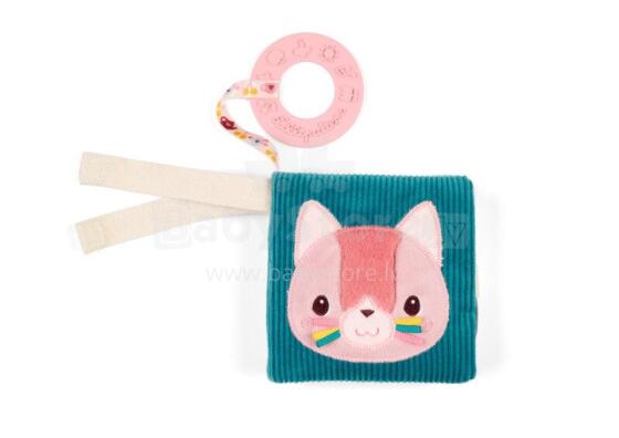 Fabric picture book - Jeanne the cat