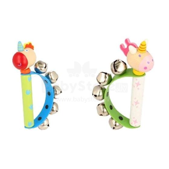 „Kids Krafts Fantasy Hand Bells Art.WD250“ muzikinis medinių žaislų varpelių choras