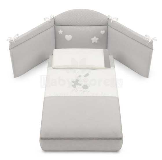 Cam Coniglio Art.G280 Bērnu gultas veļas komplekts 3-daļīgs