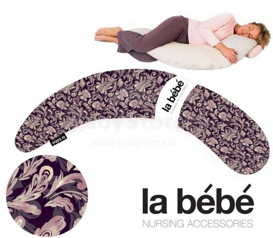 „La Bebe ™“ nėštumo PIllow straipsnis 32121 „Geltoni taškai“ Didelė pagalvė nėščioms moterims su silikono sintepono (rutulinis sinteponas) įdaru (ypač minkštas ir tylus)