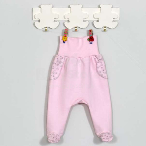 Vilaurita Art.716 Pipa Cotton kūdikių kelnės su plačiu diržu