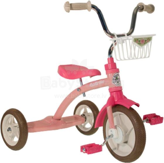 Italtrike Super Lucy Tricycle Rose Garden 10’’ Art.32987 vaikiškas triratukas
