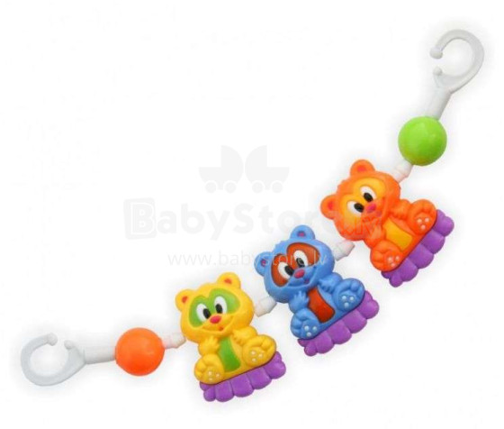 BabyMix Art.161-164P Kūdikių barškučiai vežimėliams