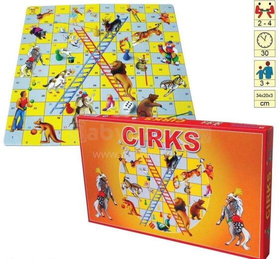 Robins Art.761403 Stalo žaidimas Cirkas dėžutėje