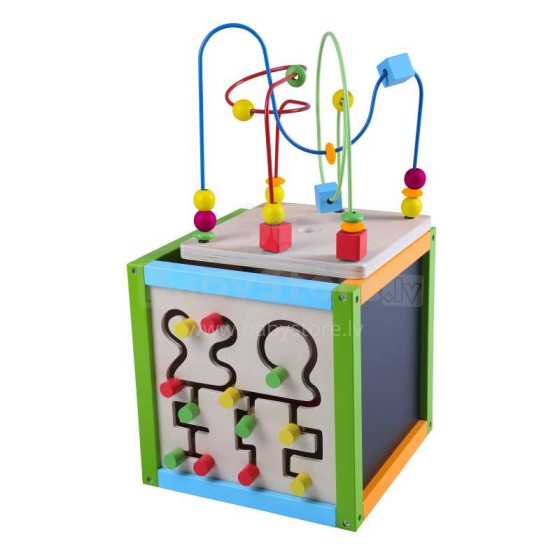„Gerardo's Toys Art.39260“ Medinis žaidimas - kubas su formomis