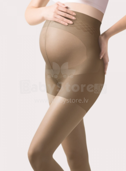 Sweet Mama 20 den Tights Art.GT-20 Beige Pėdkelnės nėščioms moterims