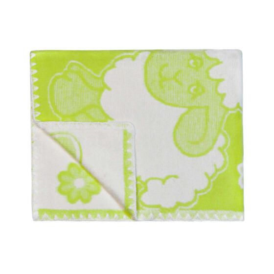UR Kids Blanket Cotton  Art.38182 Sheep Light Green