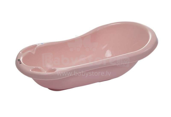 Britton Bathtub Art.B2262 Pink Ванночка для малышей со сливом 84 cм