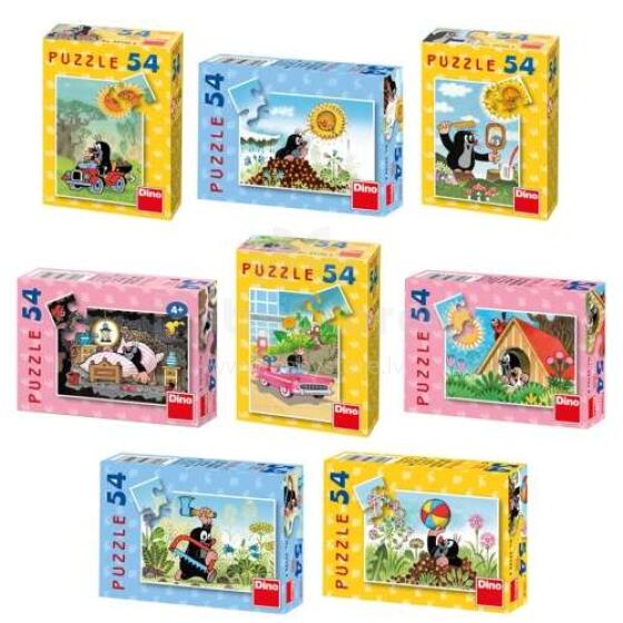 „Dino Toys“ 33106 mini galvosūkis „Puzzle 54“ - apgamas
