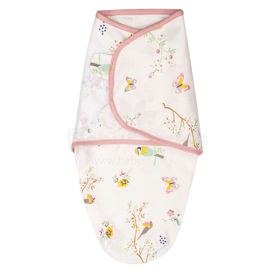 Summer Infant Art.57256 SwaddleMe Sakura Bloom  Хлопковая пелёнка для комфортного сна, пеленания  от 3,2 kg līdz 6,4 kg.