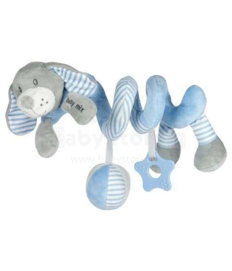 BabyMix Dog Art.40866 Žaislinė spiralė vežimėliui / lovai / automobilio sėdynei