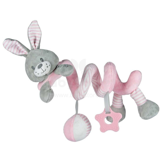 BabyMix Rabbit Art.40871 Bērnu rotaļlietu spirāle ratiem/ gultai/ autokrēslam